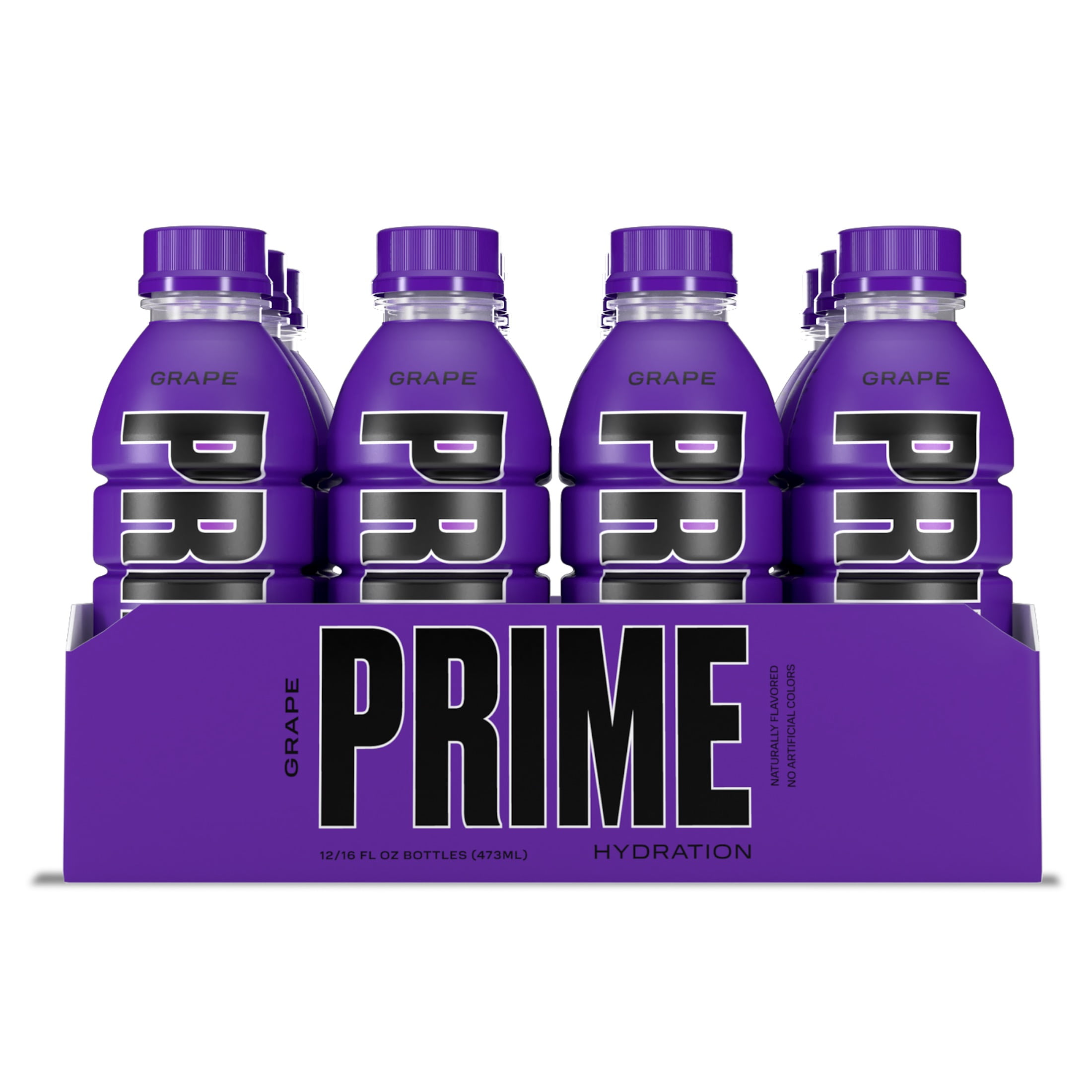 2200px x 2200px - Prime Hydration with BCAA Blend for Muscle Recovery Grape (12 Drinks, 16.9  Fl Oz. Each) - Walmart.com