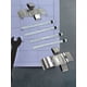thumbnail image 3 of Pasadores del kit montaje pastillas freno delantero instalación BPF1296B para Coupe 1996-2000, 3 of 9