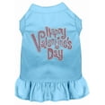 thumbnail image 1 of Robe Joyeuse Saint-Valentin avec Strass Bleu Bébé TTG (18), 1 of 1