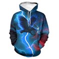 thumbnail image 3 of Sudadera con capucha con estampado 3D de águila y halcón para hombre, sudadera informal de talla grande, sudadera de manga larga, ropa de calle para hombre, 3 of 5