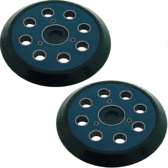 2 Pack 2 X 8 Hole 125mm Orbital Sander Sanding Pad Compatible With Makita M9204 Bo5030 Bo5031 Dbo180z Bo8041 Dbo180rmj Bo5041 Bo5010 Bo50111 Bo5012.