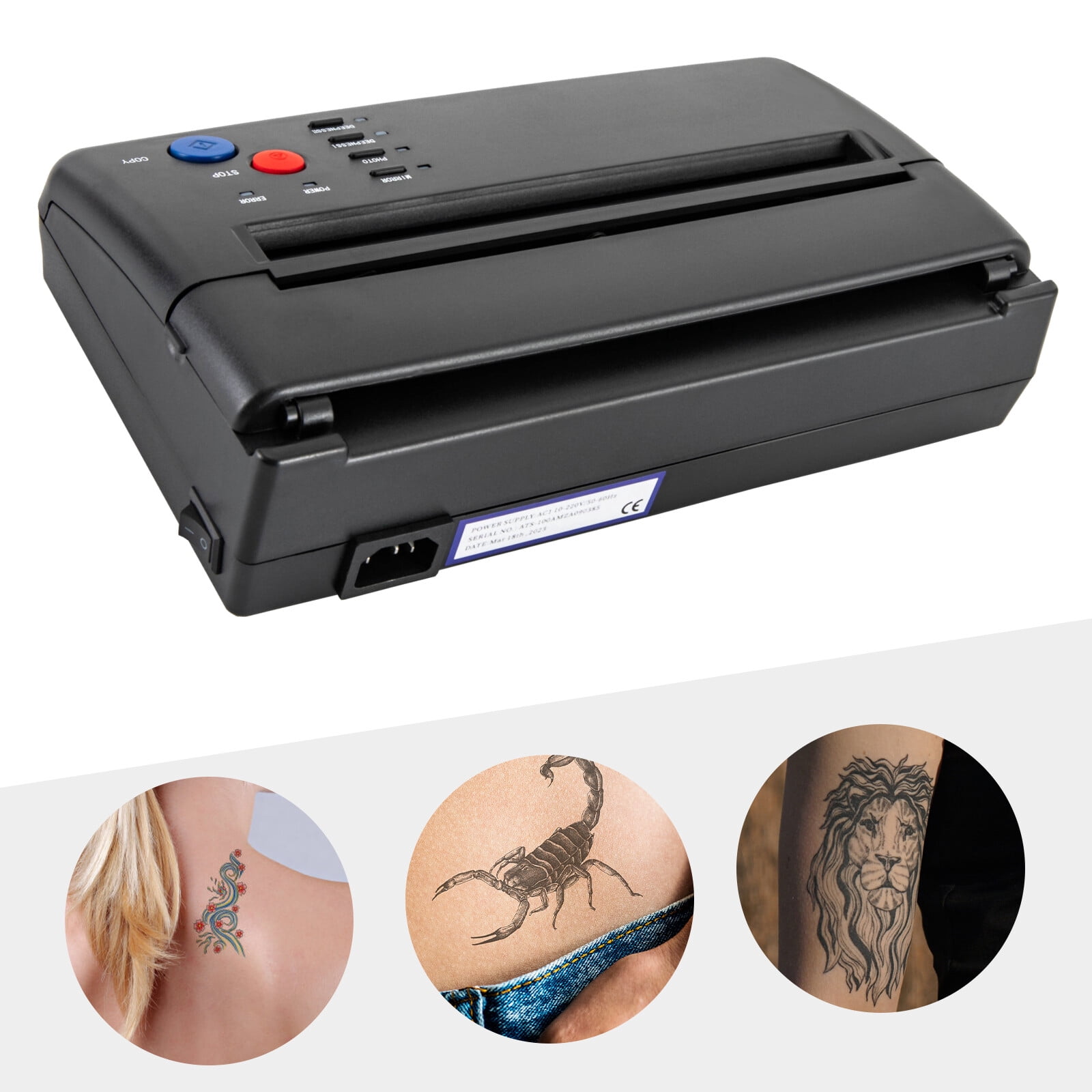 Tattoo Stencil Transfer Copier Printer Tattoo Transfer Machine