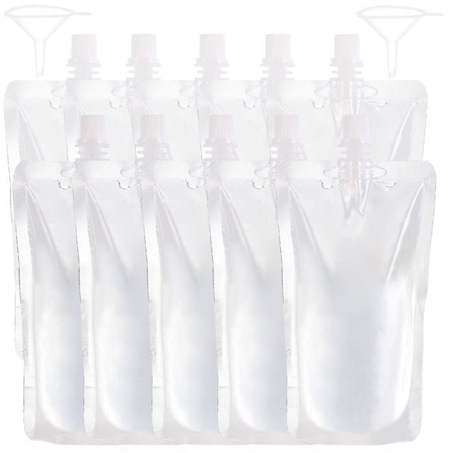 Spout bag transparent stand-up bag beverage bag