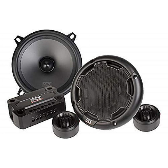 MTX Audio THUNDER52 Thunder Coaxial Speakers - Set of 2, 5.25 Inch 2-Way