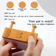 thumbnail image 3 of Cute Bread Night Light, Adjustable Baby Bedside Night Lamp USB Recharging with Timer, Phone Holder Room Decor Toast Night Light, 3 of 5