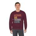 thumbnail image 5 of Fireman Firefighter Sweatshirt Gifts Crew Neck Shirt Long Sleeve Unisex, 5 of 5