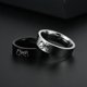 thumbnail image 4 of Conjuntos de anillos de boda para parejas, alfombrilla para anillos de promesa, 4 of 5