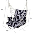 thumbnail image 2 of Chaise Hamac Suspendue Portable en Coton, 2 of 2