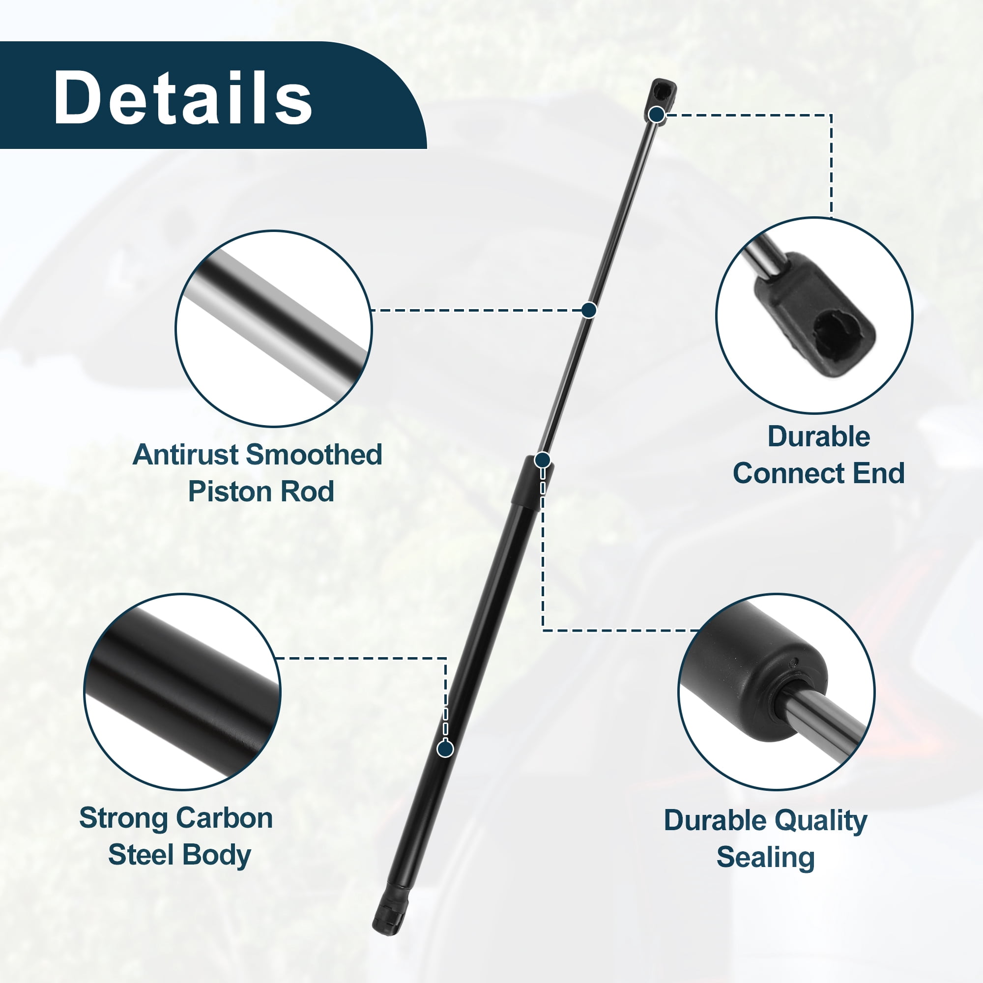 Unique Bargains 2Pcs Rear Hatch Lift Supports for Mercedes S213 E-Class 2017-2022