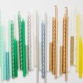 thumbnail image 3 of 16-Pack Long Unscented Birthday Candles, 8.75" Tall, Ideal for Cake Deco, Birthday Celebions, Milestone Parties, Family Reunions, Office Celebions, 3 of 4