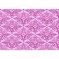 thumbnail image 1 of Ahgly Company Machine Washable Indoor Rectangle Transitional Pastel Purple Pink Area Rugs, 8' x 10', 1 of 7