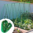 thumbnail image 2 of 1 red de nailon resistente para trepar plantas de jardín, soporte de enrejado para plantas de lufa, flores de gloria de la mañana, pepinos y enredaderas, 3,6 x 1,8 m, 2 of 5