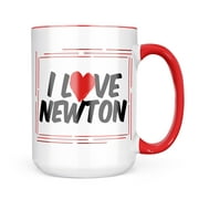 Neonblond I Love Newton Mug gift for Coffee Tea lovers