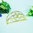 thumbnail image 2 of Paper Holder Iron Dining Bathroom Kitchen Washroom Bedroom Towel Tissues Storage Stand Festival Organizer Rack Gold, 2 of 8