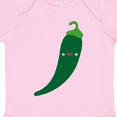 thumbnail image 4 of Inktastic Green Chili Pepper Kawaii Boys or Girls Baby Bodysuit, 4 of 5