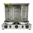 thumbnail image 3 of Barbecue Shawarma Machine Oven Three-head electrothermal Kebab Gyro Grill Machine, 3 of 10