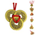 thumbnail image 2 of Minnieouse 3 uds monedas chinas de cobre aleación china buena suerte monedas riqueza éxito fortuna regalos de cumpleaños Type7 NO7 Minnieouse JJ16334-04, 2 of 6