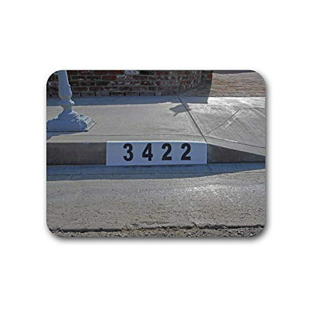 Reusable Curb Address Number Stencil Customized for You