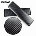 thumbnail image 5 of JWQI Universal 2 Pack Auto Seat Belt Cover, Carbon Car Seat Belt Pads Cover, Auto Interior Accessories, Automotive Seat Belt Pads for Car Truck,SUV Airplane Carmera Backpack Straps, Black, 5 of 6