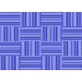thumbnail image 1 of Ahgly Company Machine Washable Indoor Rectangle Transitional Purple Mimosa Purple Area Rugs, 7' x 9', 1 of 7