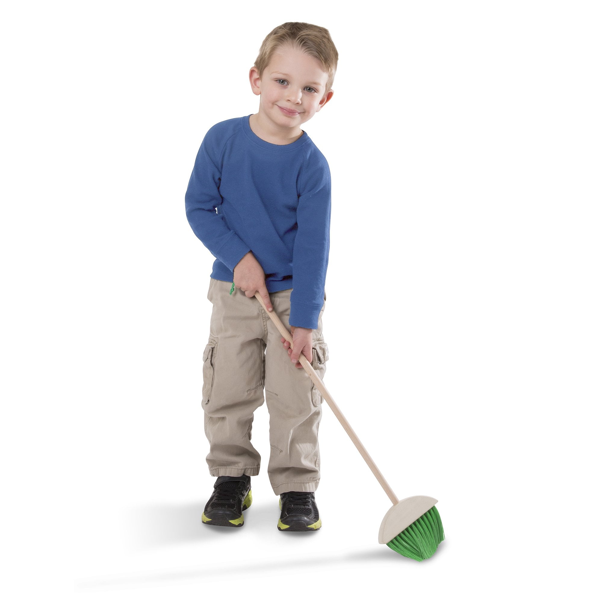 melissa & doug 6 piece let's play house dust sweep mop