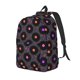 thumbnail image 1 of Fotbe Vinyl Records Musical Notes Mochila de Lona con Estampado, Mochila Duradera, Mochila Versátil de Alta Calidad, Mochila Compacta Vintage-Medium, 1 of 5