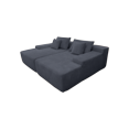 thumbnail image 5 of Double Chaise Cloud Sectional | Convertible Lounge Comfort (Lavender Mist, 214 * 170 * 60), 5 of 5