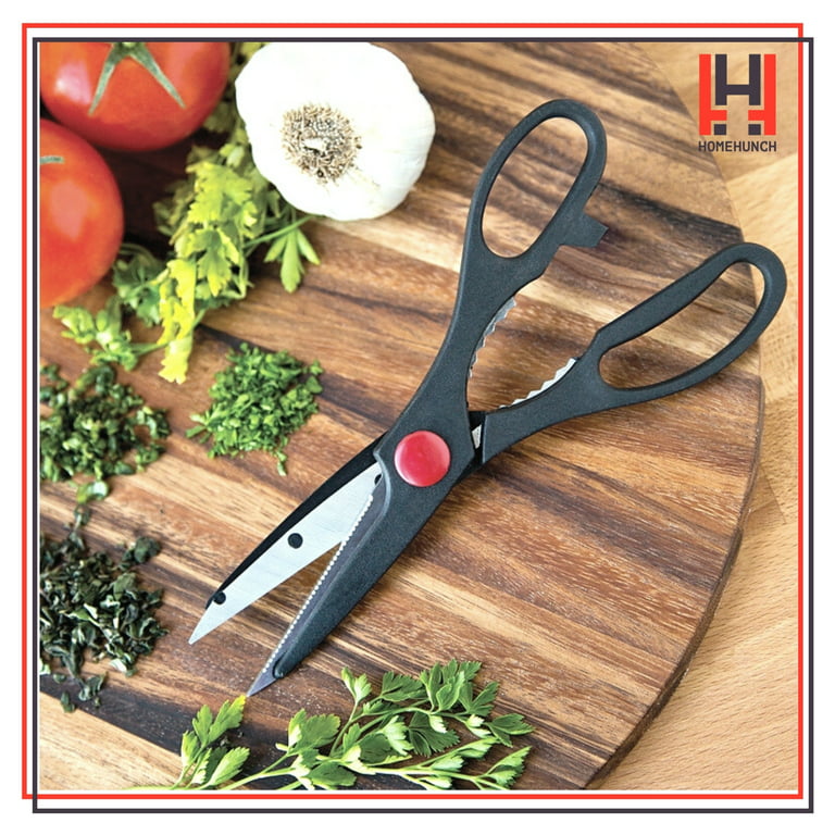 HomeHunch Kitchen Scissors for Herbs Heavy Duty Food Scissor Shears Meat  Chicken 