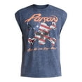 thumbnail image 5 of Poison Men's and Big Men's Front Back Graphic Muscle Band Tee, Sizes XS-3XL, 5 of 5