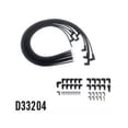 thumbnail image 1 of 8 mm Ignition 90 deg Boot Spark Plug Wires, Black, 1 of 1