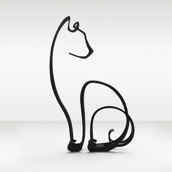 Kolymax KMWEM031 KOLYMAX Art Deco Animal Wall Sculptures,Home Decor, 1 Count