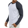 thumbnail image 2 of 3 Packs of Top Pro Men & Women Long Sleeve Baseball Raglan Tee Shirt Top (S-3XL), 2 of 4