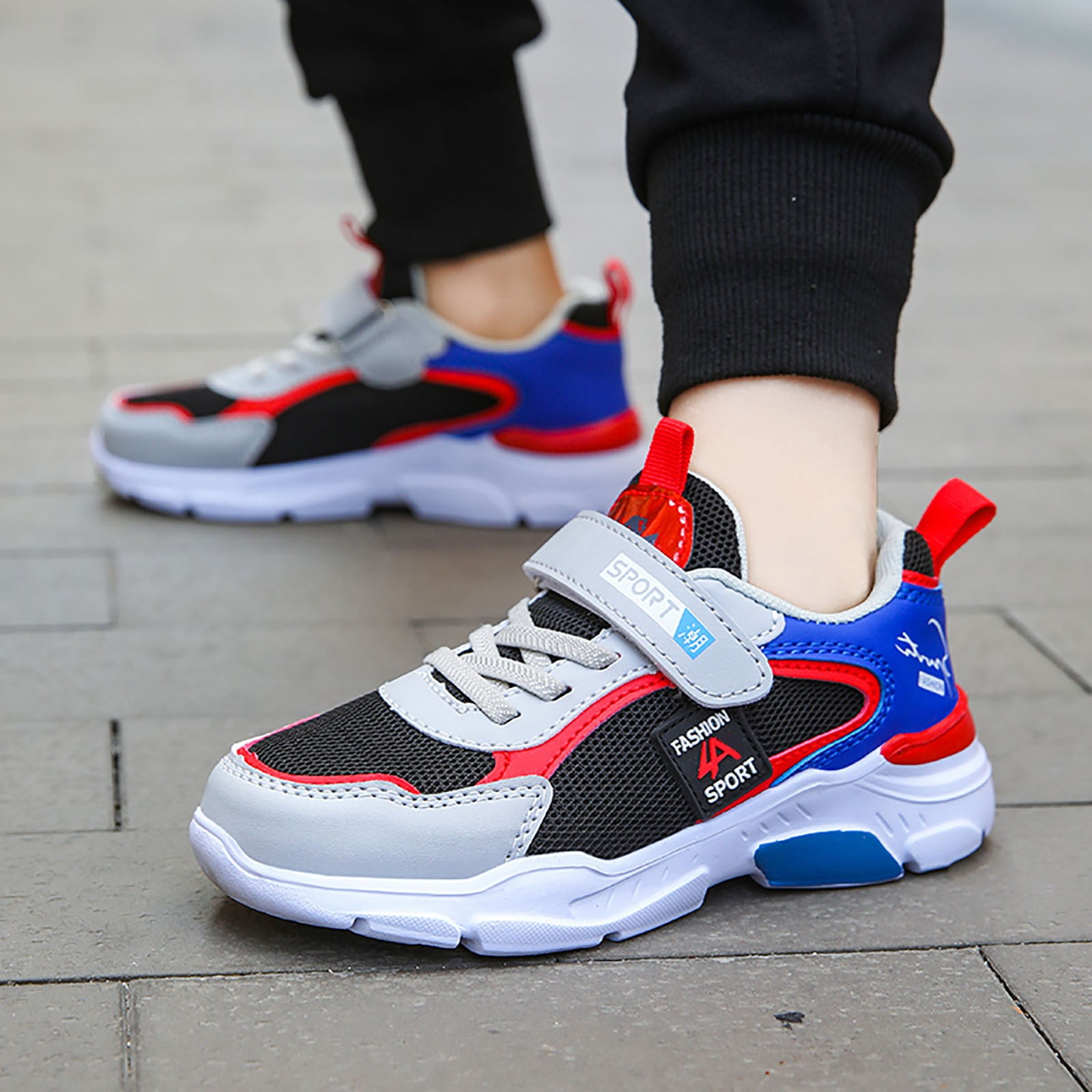 Boys Sneakers Boys Girls Shoes Kids Tennis Athletic Running Walking Lightweight Sneakers For Little/Big Kid