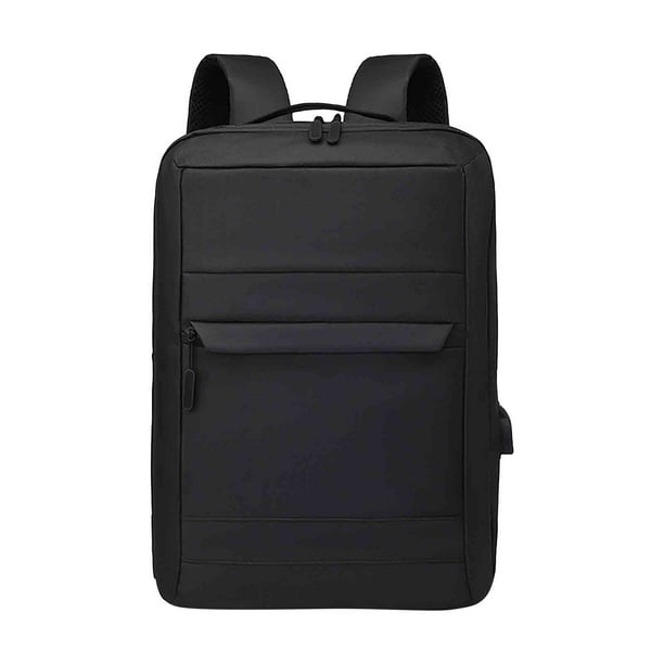 Aparatos electrónicos, bolso para computadora, mochila para hombre de 15.6 pulgadas con carga USB, bolso para computadora portátil, bolso de negocios informal