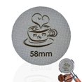 thumbnail image 1 of Pantalla Espresso Puck de acero inoxidable 316 de 58 mm para portafiltro, 1 of 6