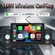 thumbnail image 4 of Radio Estéreo para Coche de 1 Din y 5 Pulgadas con Carplay, Bluetooth, Reproductor MP5 Inalámbrico, Carplay + Android Auto, TF, USB, FM, Pantalla Táctil, 4 of 5