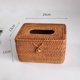thumbnail image 1 of Caja de papel de ratán, caja de pañuelos, sala de estar de estilo rústico, oficina, automóvil, canasta de almacenamiento, caja de papel, tubo de pañuelos circular, 1 of 4