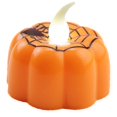 thumbnail image 1 of Halloween Tea Light Pumpkin Flameless Long Lasting Candle Light LED Tealight, 1 of 10