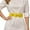 Yellow, variant on Elegant Bowknot Stretch Belt For Women Versatile Elastic Waistband Fashion Everyday Wear Accessory Comfort Fit