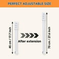 thumbnail image 2 of 2 Pack 180° Rotating Protector Power Strip with USB-A/USB-C Convertible Electrical Outlet Extender Stick with 2 AC Outlets Wall Plug Adapter - Ideal for Behind Couch, Desk, Bed, Office - No Drill, 2 of 6