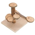 thumbnail image 2 of Jouet Plateforme pour Hamster, Échelle de Terrain de Jeu pour Petits Animaux, 2 of 8