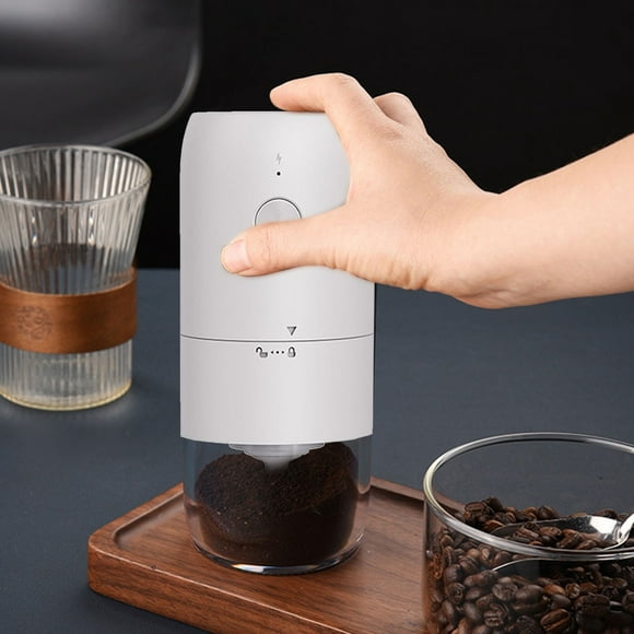 PEONAVET Electric Coffee Grinder Electric Coffee Grinder Coffee Grinder Ceramic Grinding Wick Grinder Rechargeable Model Coffee Grinder