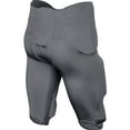 thumbnail image 2 of Terminator 2 Integrated Football Game Pants, Youth Medium, Graphite, 2 of 7