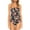 Black, variant on Becca by Rebecca Virtue Womens French Valley Tankini Swim Top Separates Black S