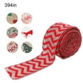 thumbnail image 1 of Christmas Ribbon Gift Wrapping Burlap 1 5 4 Fabric Ribbon DIY Linen Xmas Tree Present Packaging Accessory, Type 3, 10m, 1 of 7