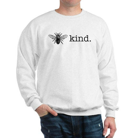 CafePress - Be Kind Sweatshirt - Crew Neck Sweatshirt