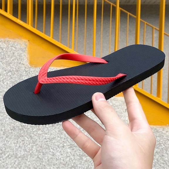 Xucatan Women's EVA Flip Flops, Solid Color Thong Sandals with Round Toe, Lightweight Cushioned Flat Slippers, Non Slip Soft Sole Casual Summer Beach Shoes for Indoor Outdoor Gift