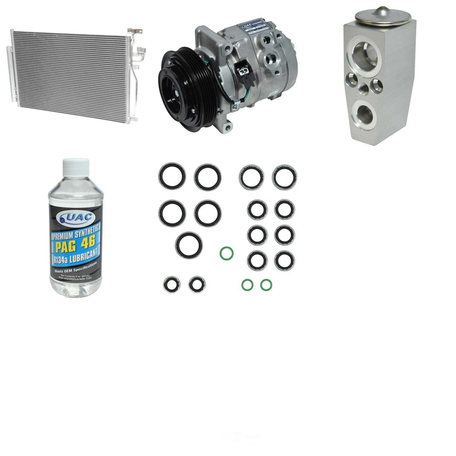 A/C Compressor and Component Kit -- Compressor-Condenser Replacement Kit Fits select: 2013-2015 CHEVROLET CAPTIVA, 2008-2009 SATURN VUE XE