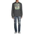 thumbnail image 4 of Star Wars The Mandalorian Baby Yoda Men's & Big Men's Hoodie Sweatshirt, Sizes S-3XL, 4 of 5