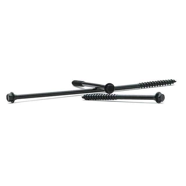 Sujetador Log Home FastenMaster OlyLog n.º 12 con transmisión hexagonal de 30 cm